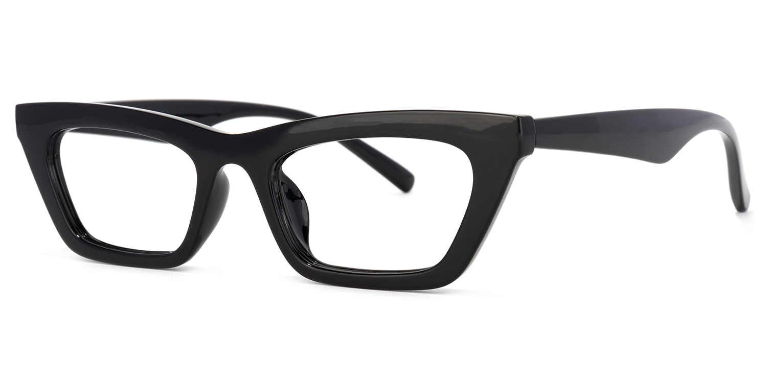 Gorman Cateye Black Glasses | ZEELOOL Canada1