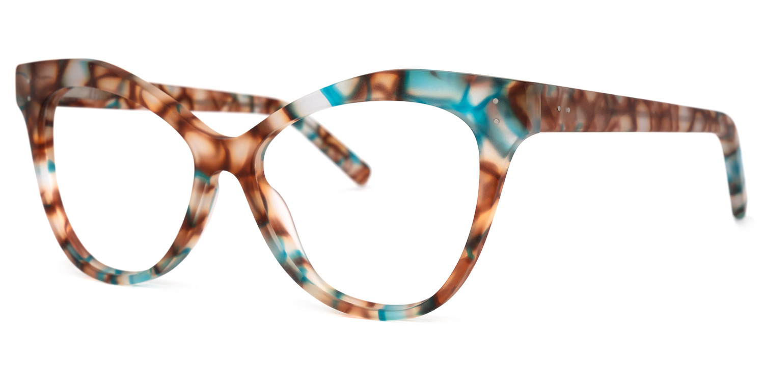 Eschwege Cateye Green-Floral Glasses | ZEELOOL Canada1