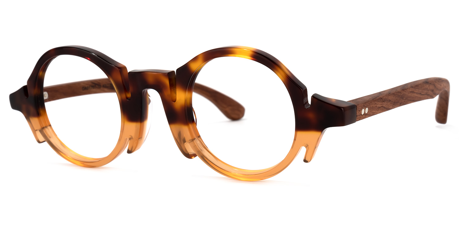 Charlie Round Tortoise Glasses | ZEELOOL Canada1