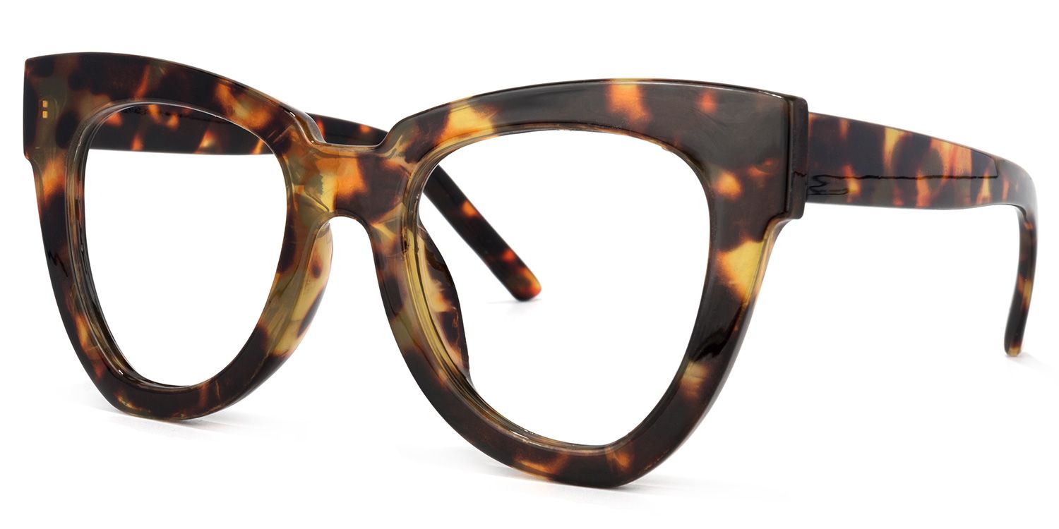 Hassan Cateye Tortoise Glasses | ZEELOOL Canada1