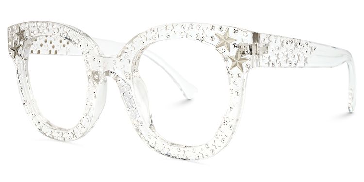 Kahle Cateye Clear Glasses