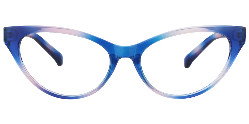 Cateye Blue Reading Glasses | ZEELOOL Canada0