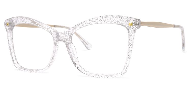 Isaebella Butterfly White Glasses