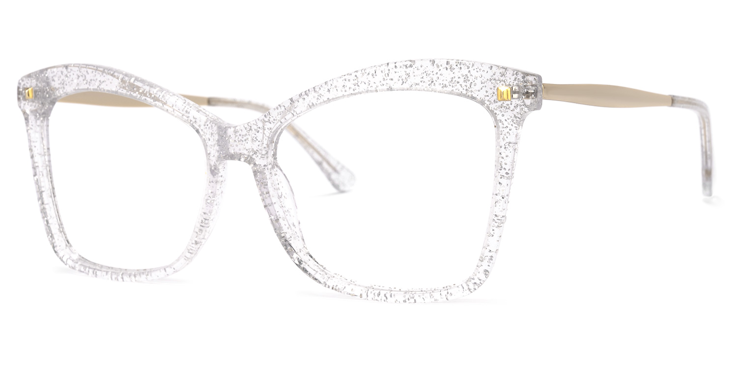 ZEELOOL Isaebella Butterfly White Glasses