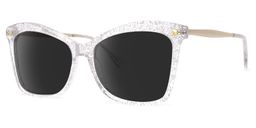 Isaebella Butterfly White Sunglasses1