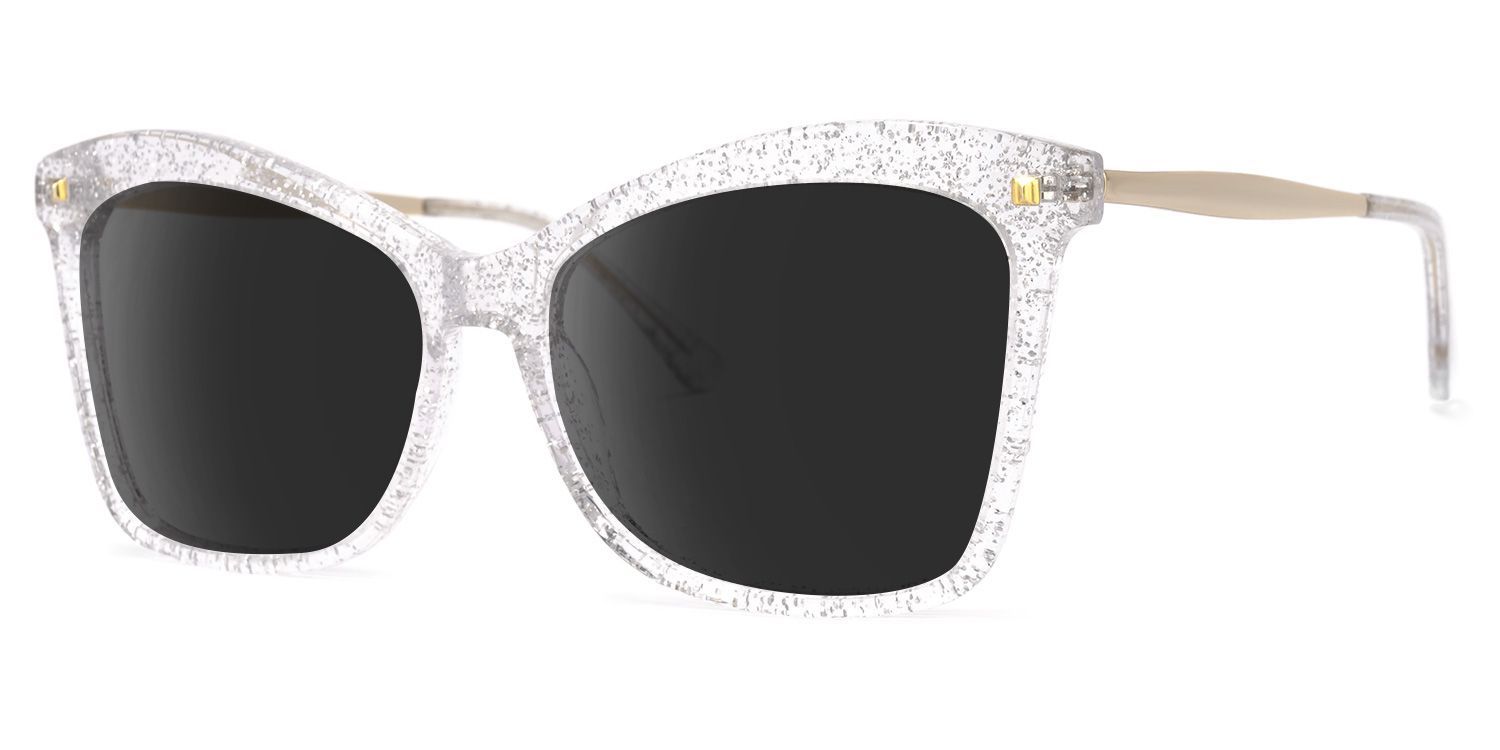 Isaebella Butterfly White Sunglasses | Zeelool Glasses1