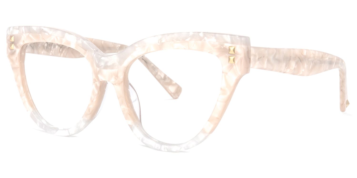 Cascata Cateye Creamy Glasses | ZEELOOL Canada1