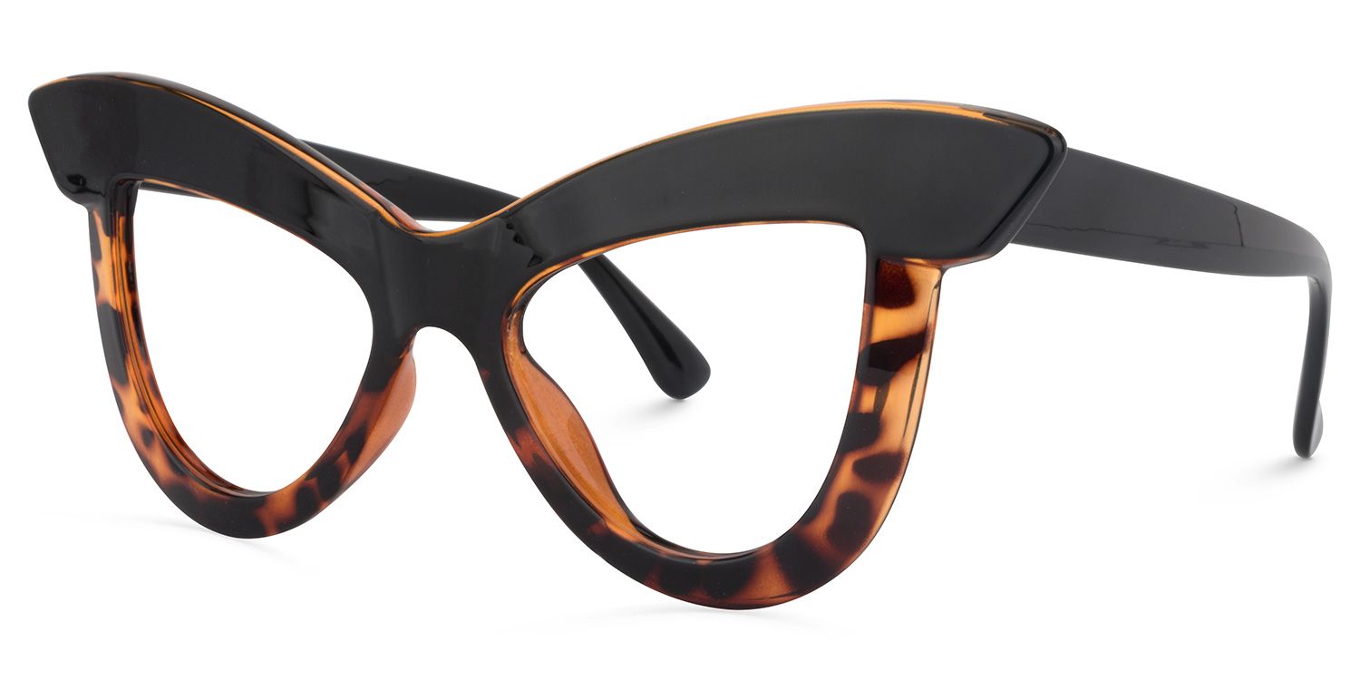Cat Eye Tortoise Glasses | ZEELOOL Canada1