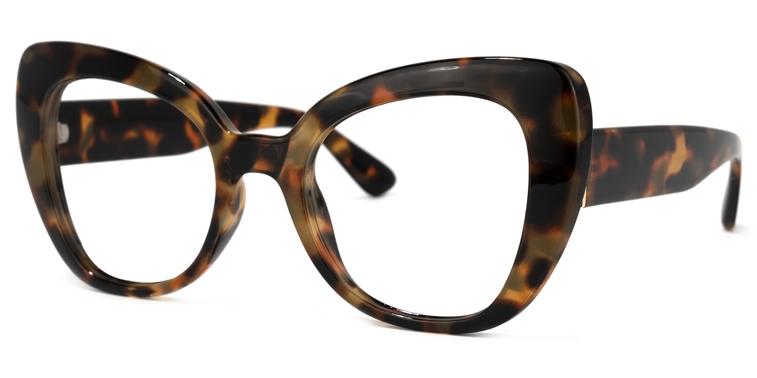 Quanita Cateye Tortoise Glasses | ZEELOOL Canada1