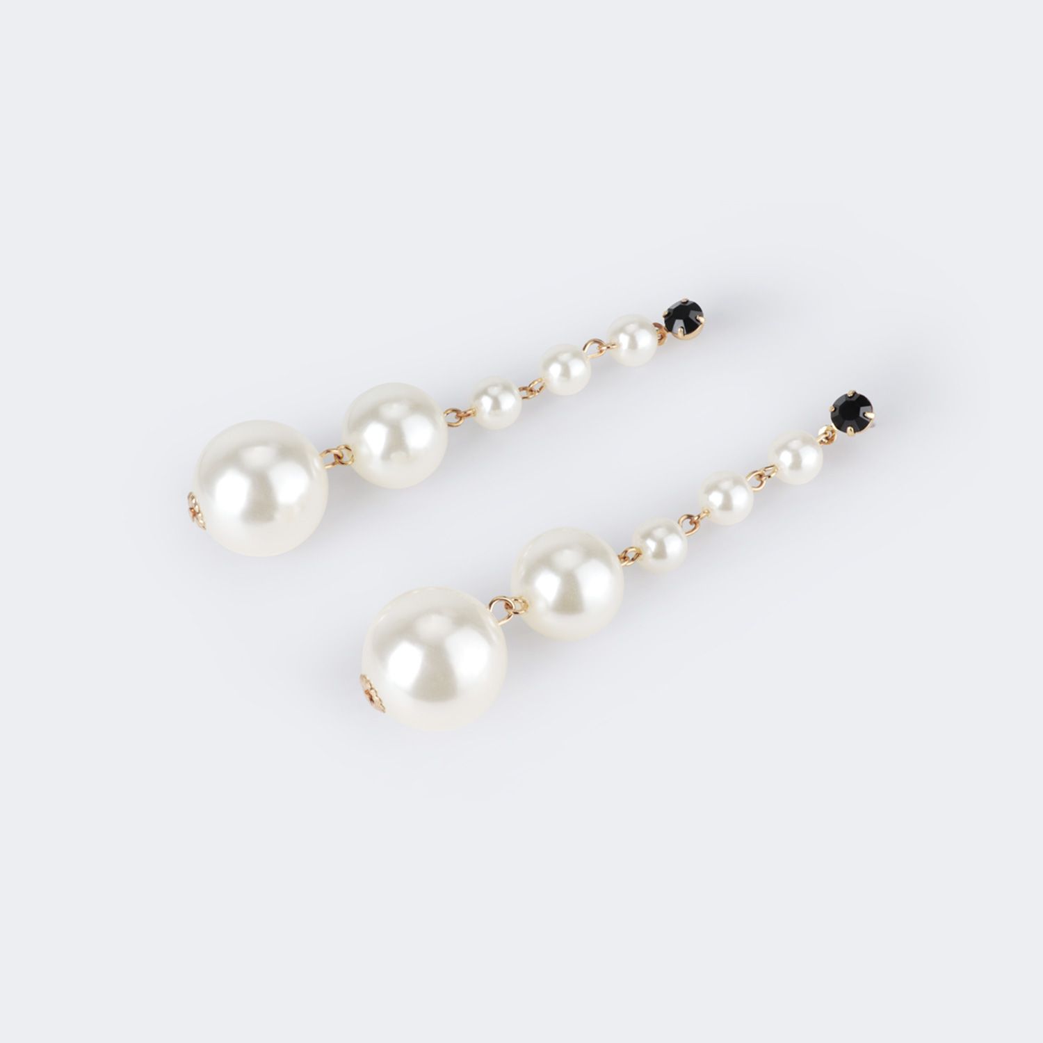 Vintage Elegant White Pearl Earrings  | ZEELOOL Canada0