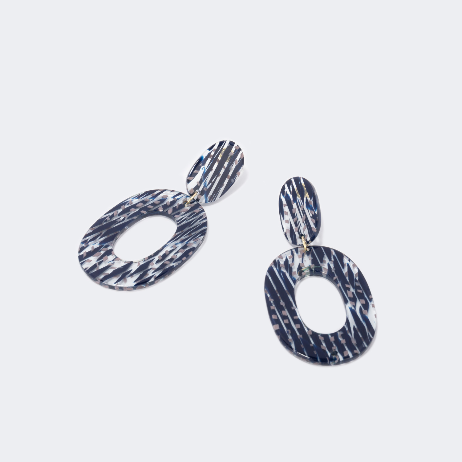 Stylish Chunky Acetate Earrings | ZEELOOL Canada0