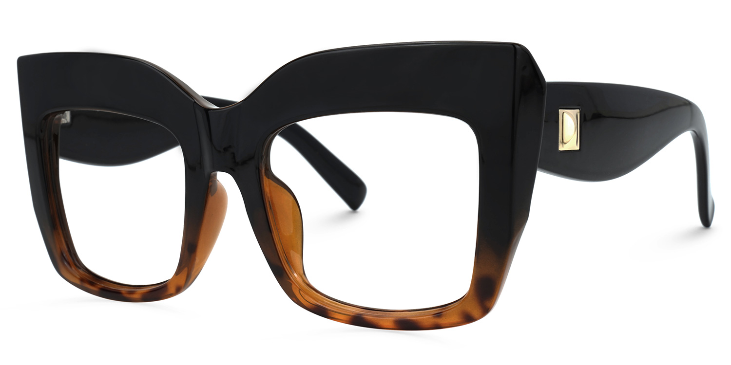 Alberta Cateye Tortoise Frame Glasses | ZEELOOL Canada1