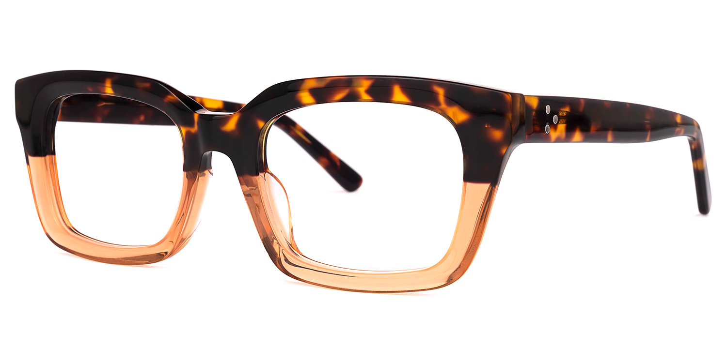 Cloris Rectangle Tortoise Glasses1