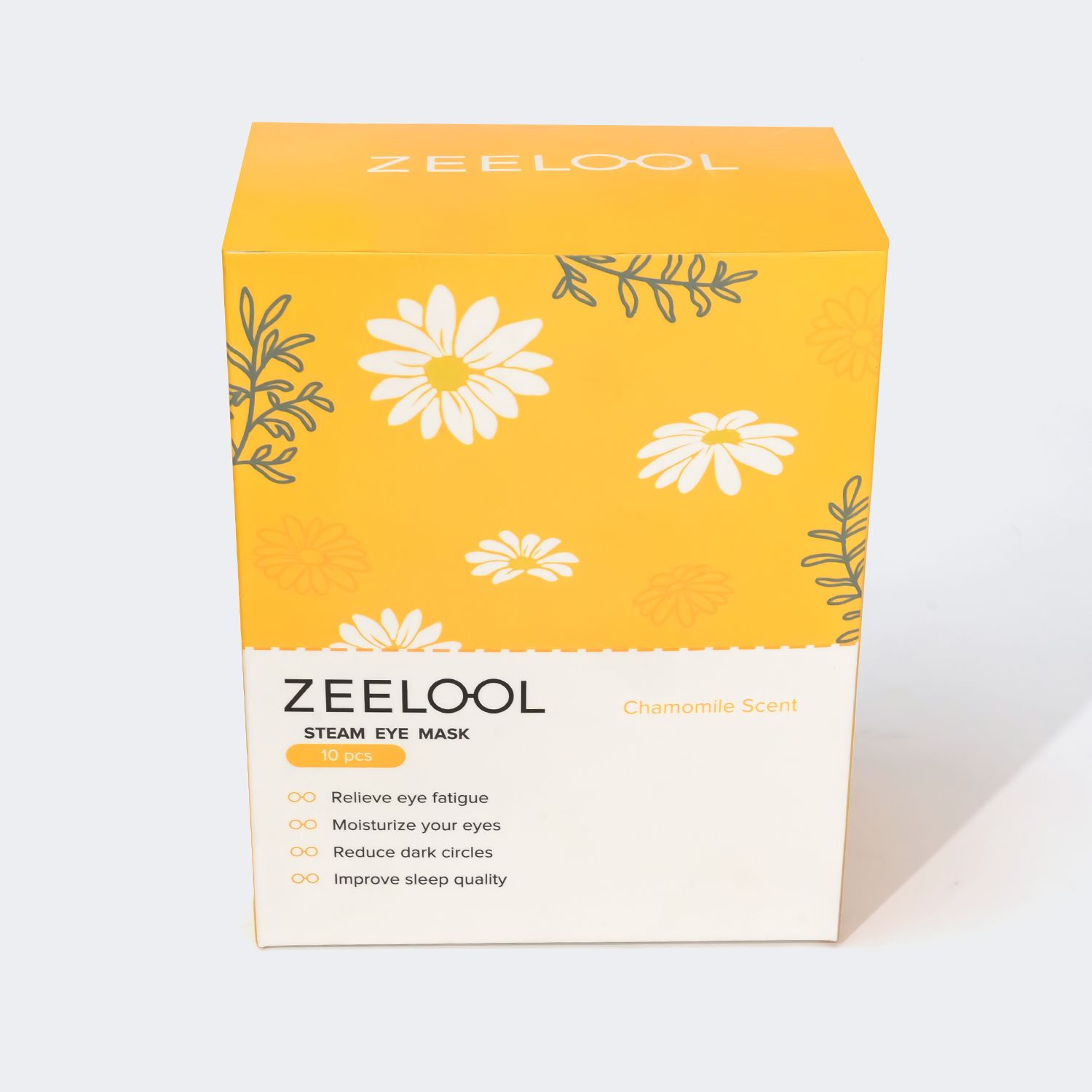 Zeelool Mild Steam Eye Mask Chamomile Scent 10 count | ZEELOOL Canada5