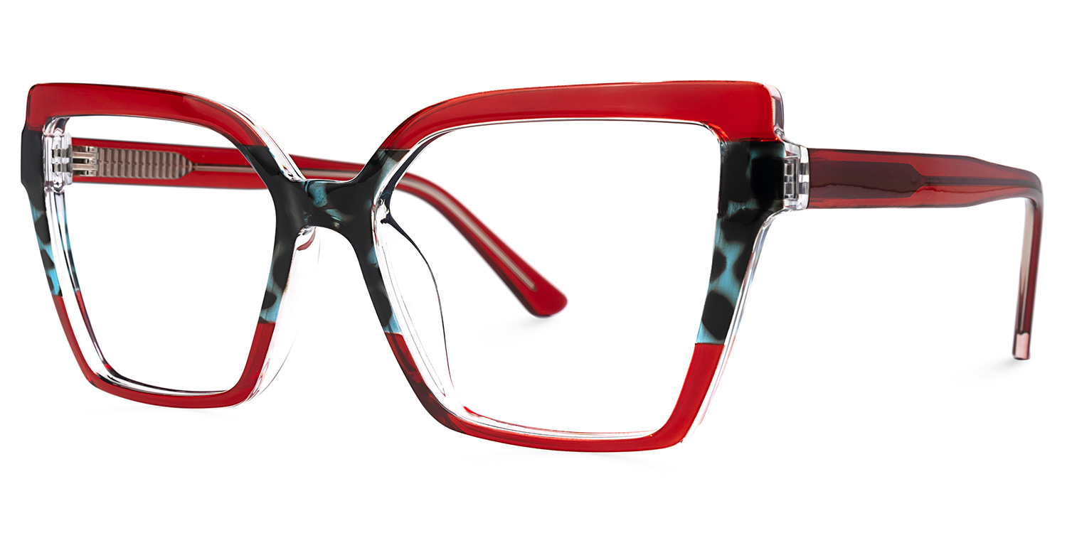 Lonnie Butterfly Red Glasses | ZEELOOL Canada1