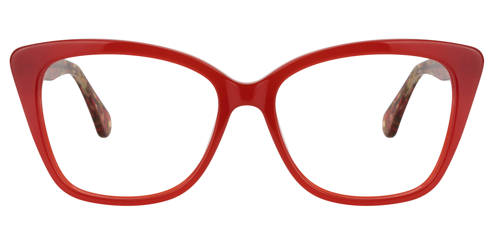 Square Red Glasses | ZEELOOL Canada0