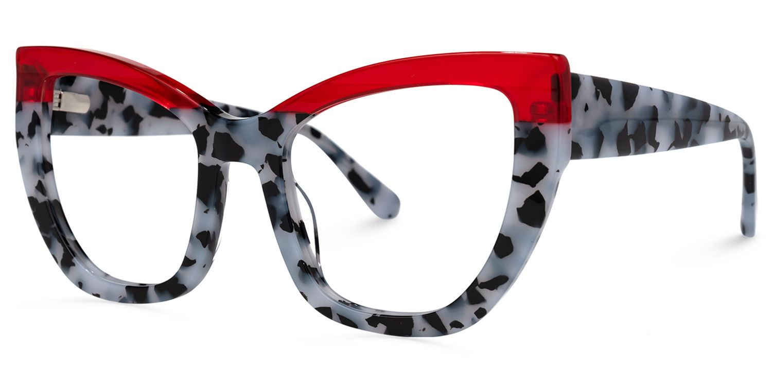 Shahdia Geometric Light-Tortoise Glasses | ZEELOOL Canada1