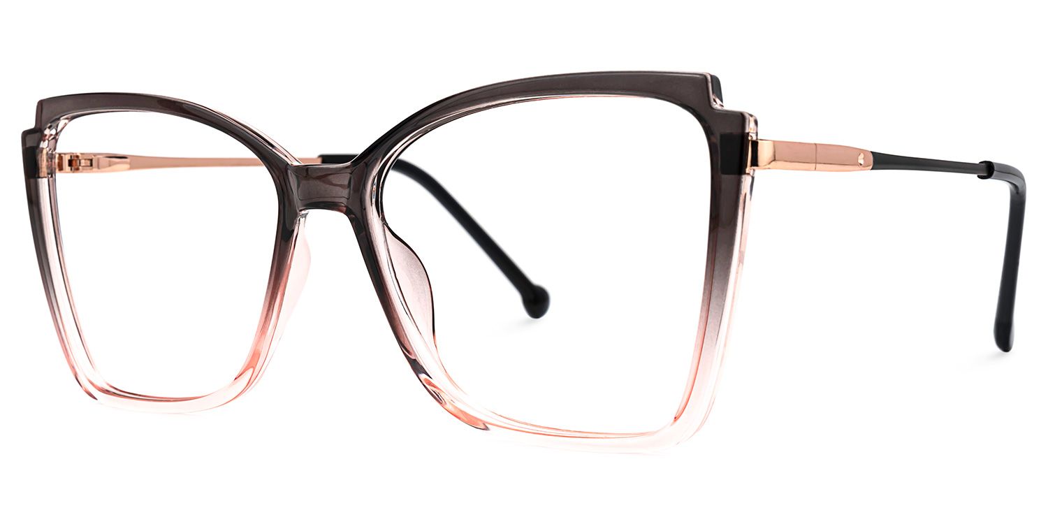 Blount Square Brown Glasses | ZEELOOL Canada1