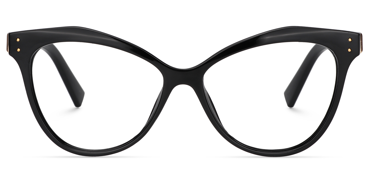 Cateye Black Glasses | ZEELOOL Canada Online0