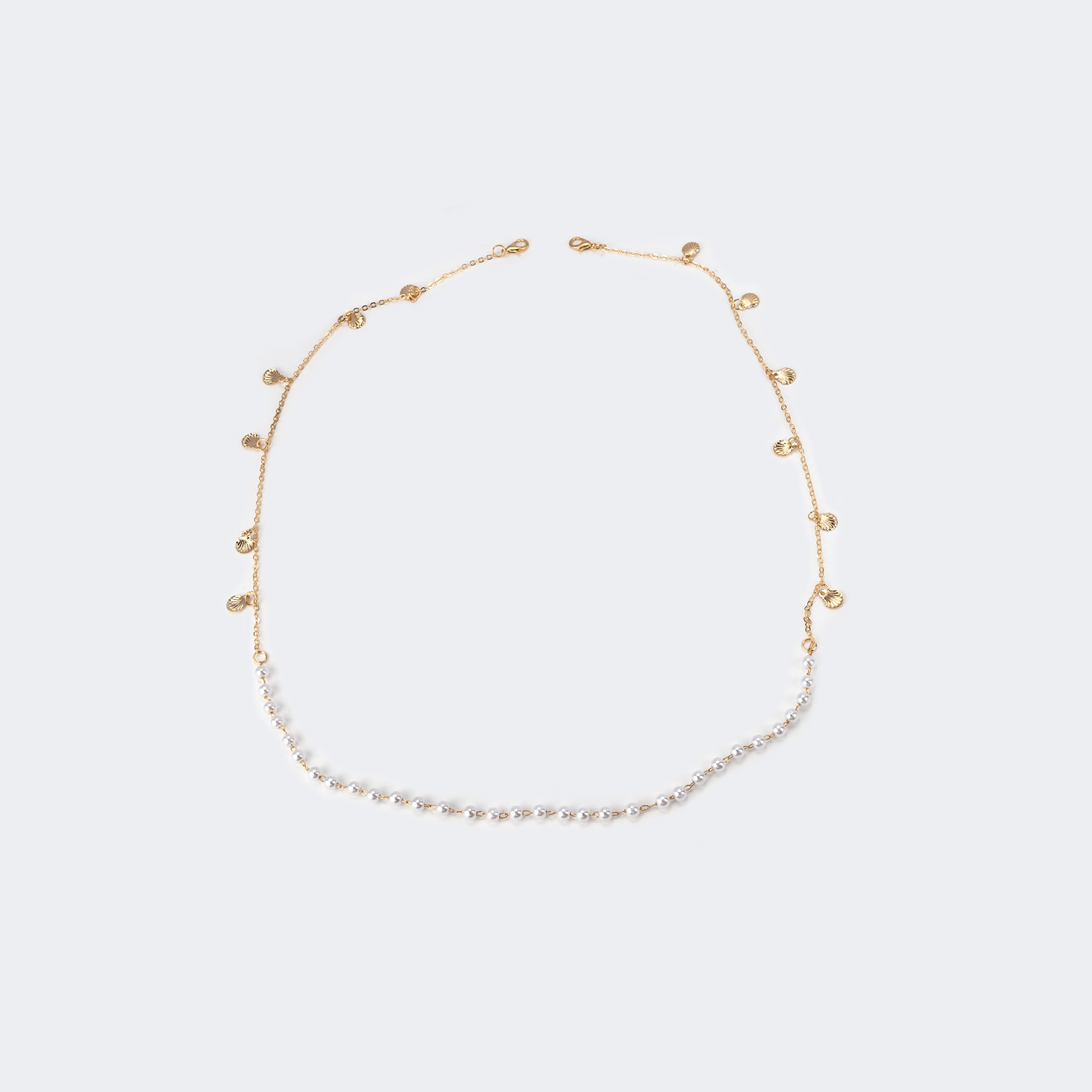 Fashion Pearl Non-slip Metal Chains1
