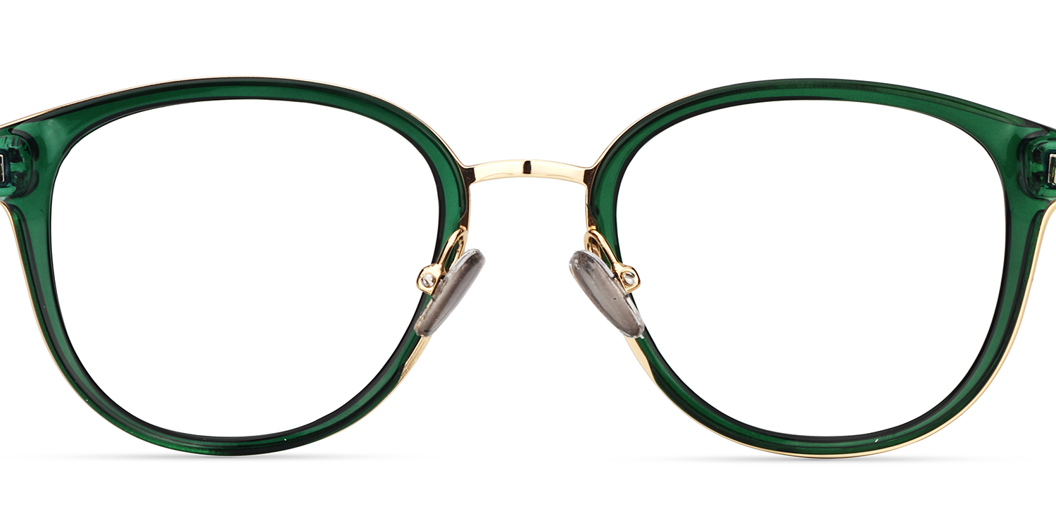 Matthew Round Green Glasses | ZEELOOL Canada5