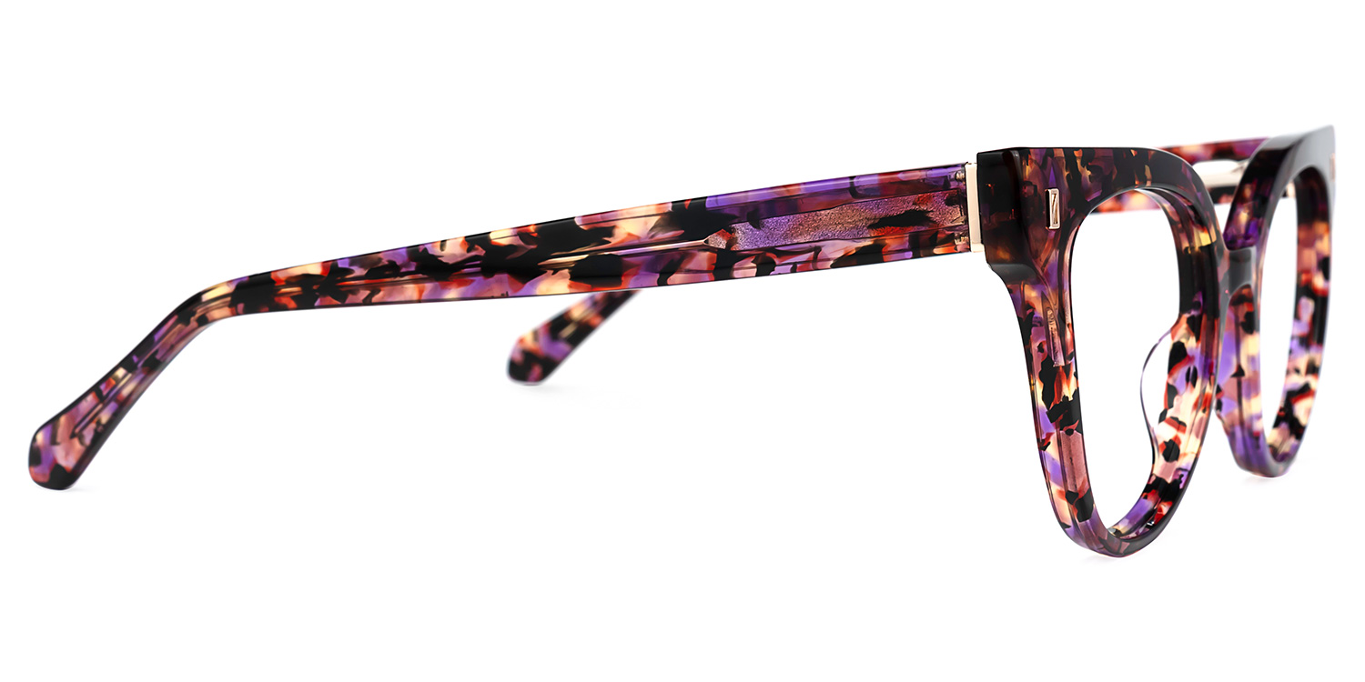 Susie Cateye Floral Glasses2