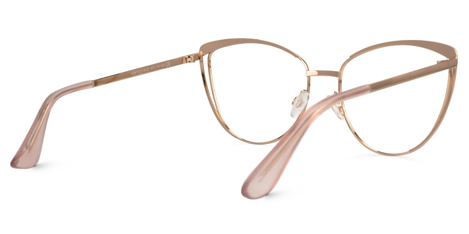 Provitt Cateye Gold Glasses | ZEELOOL Canada3