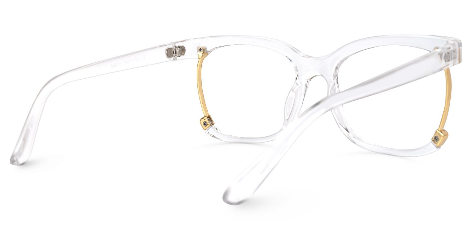 Obando Square Clear Glasses | ZEELOOL Canada3