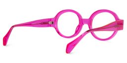Dorrejo Round Bright-Pink Glasses3