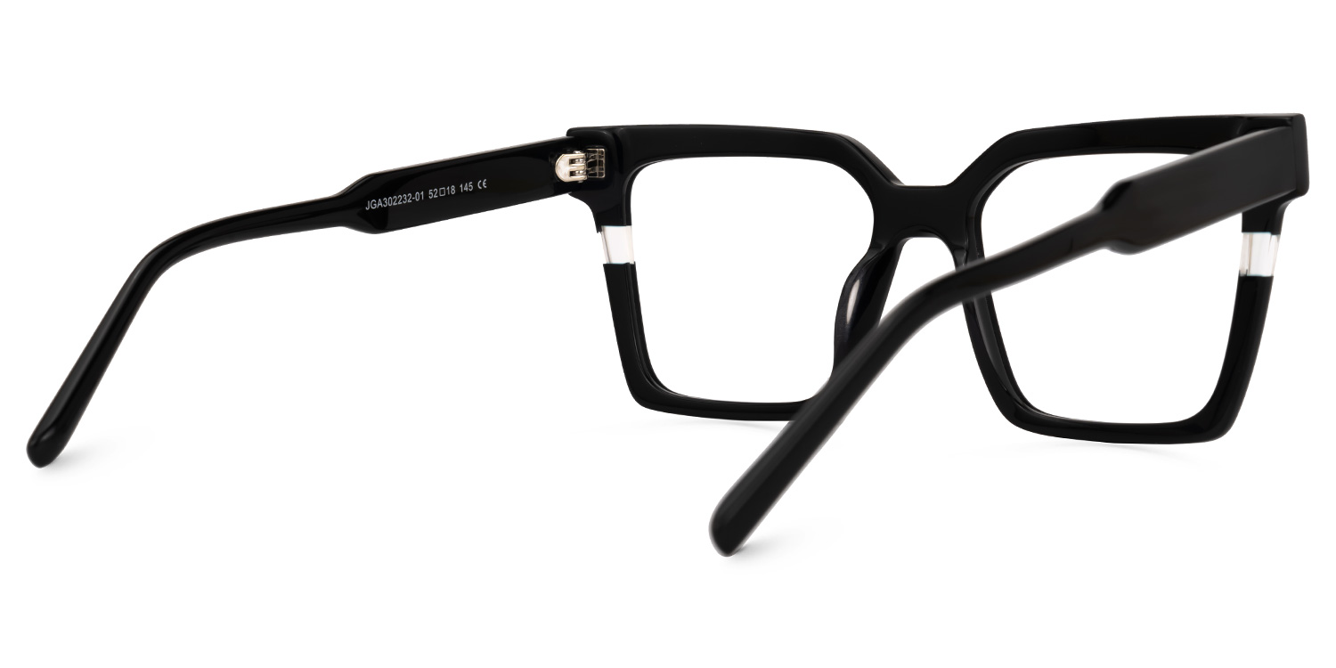 Lola Cateye Black Glasses | ZEELOOL Canada3
