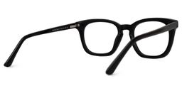 Ziva Square Black Glasses3