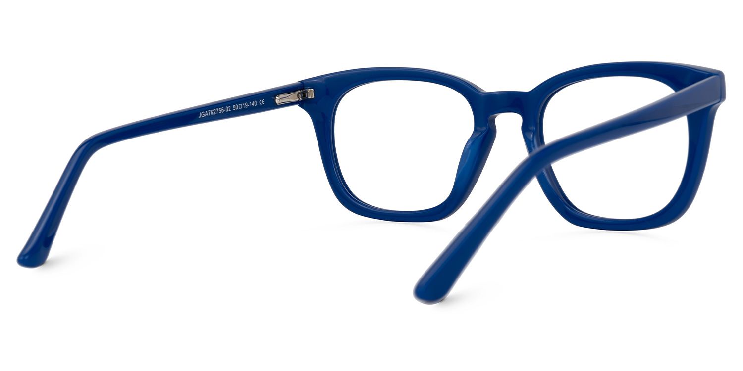 Ziva Square Blue Glasses | ZEELOOL Canada3