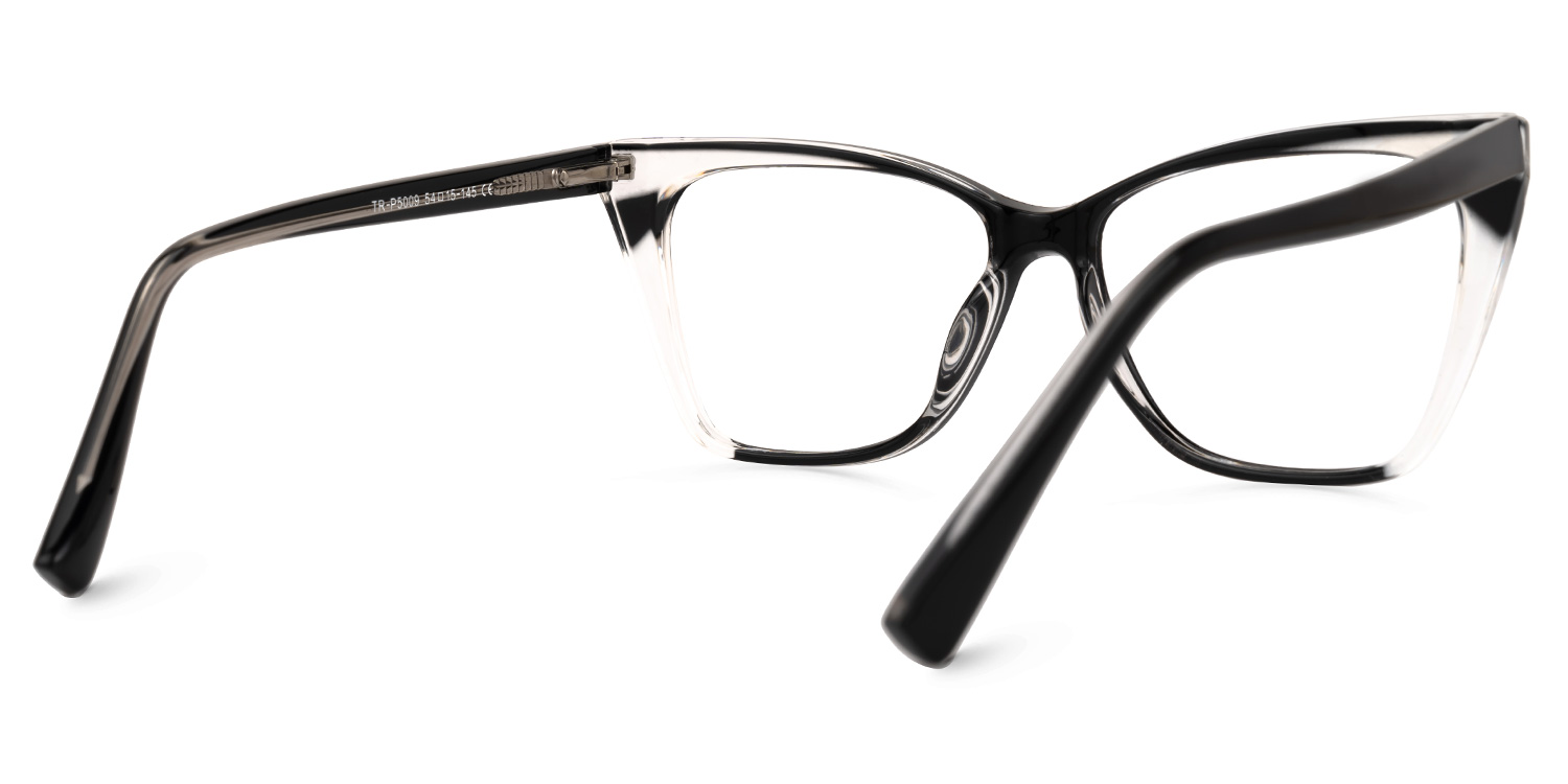 Jomar Cateye Black Glasses | ZEELOOL Canada3