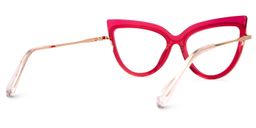 Birkman Cateye Bright-Pink Glasses3