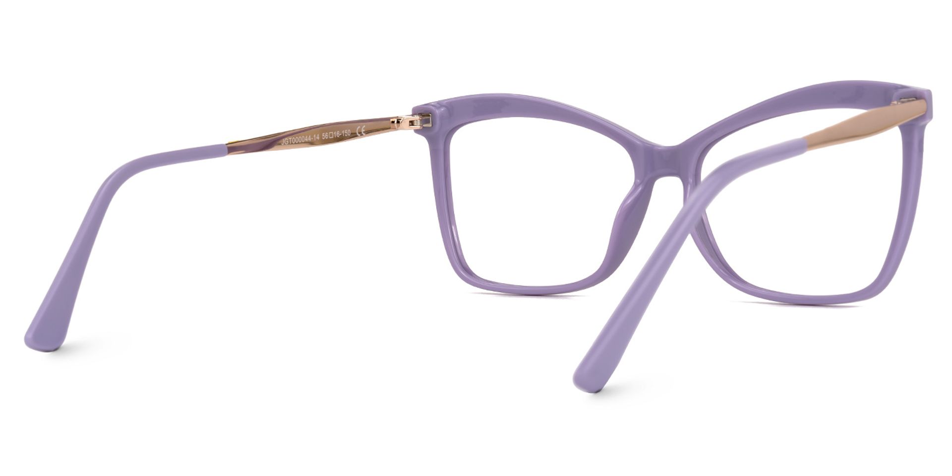 Isaebella Butterfly Light Purple Frame Glasses | ZEELOOL Canada3