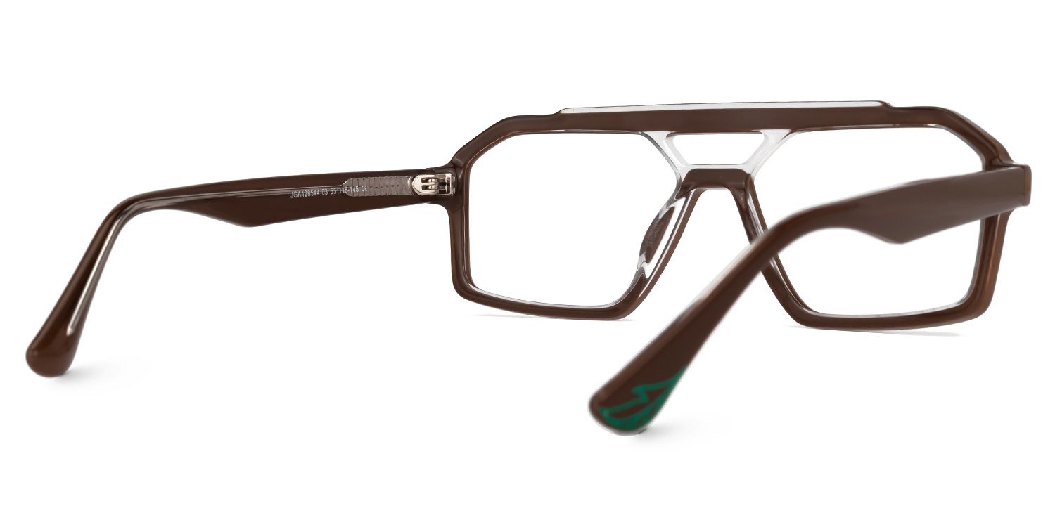 Samira Aviator Chocolate Glasses | ZEELOOL Canada3