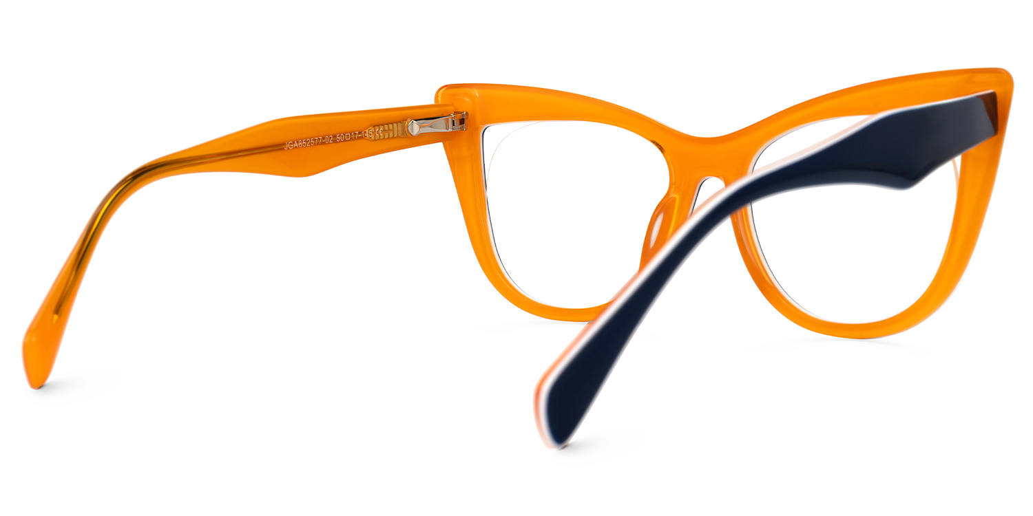 Aecila Cateye Dark-Blue Glasses | ZEELOOL Canada3