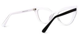 Kandice Cateye Black Glasses3