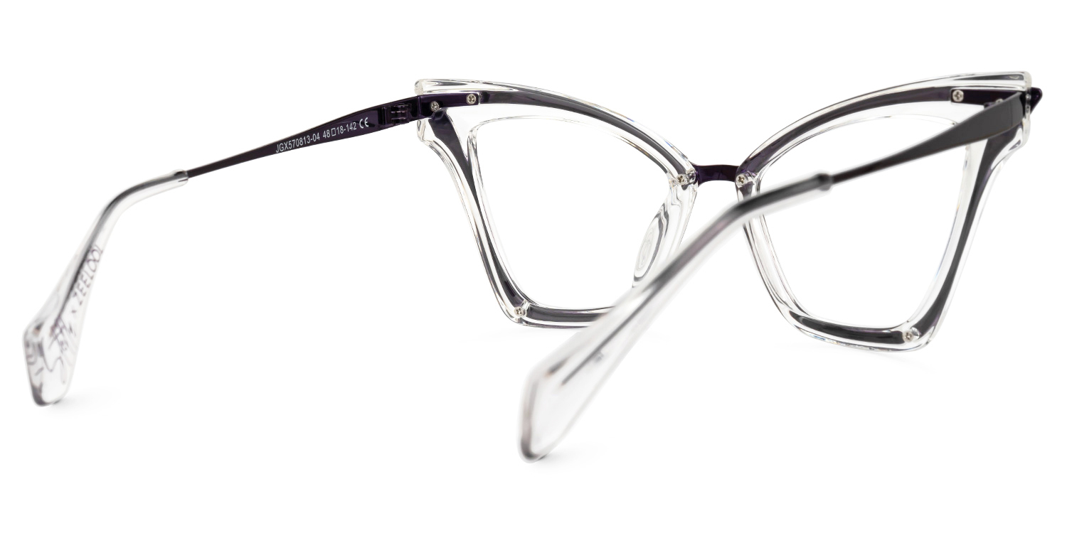 Stella Cateye Crystal Glasses | ZEELOOL Canada3