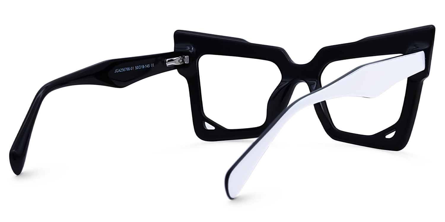 Baley Cateye White Glasses | ZEELOOL Canada3