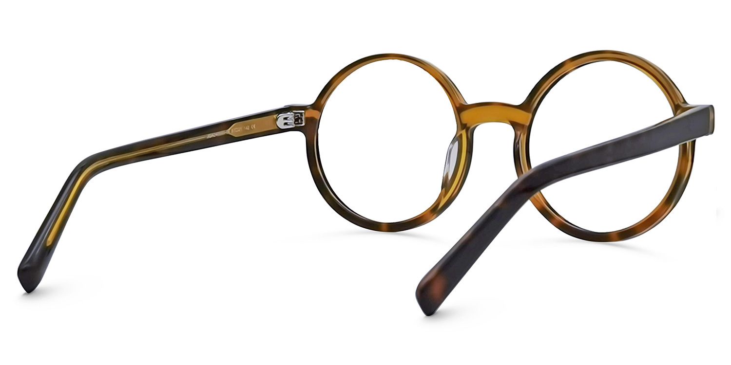 Chantel Round Tortoise Glasses | ZEELOOL Canada3