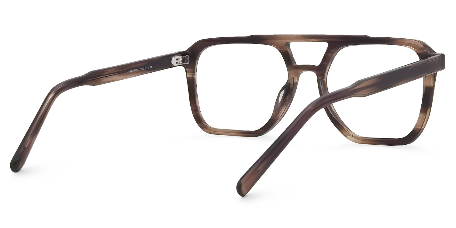 Walsh Aviator Brown Glasses3