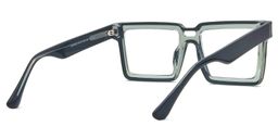 Milian Square Green Glasses3