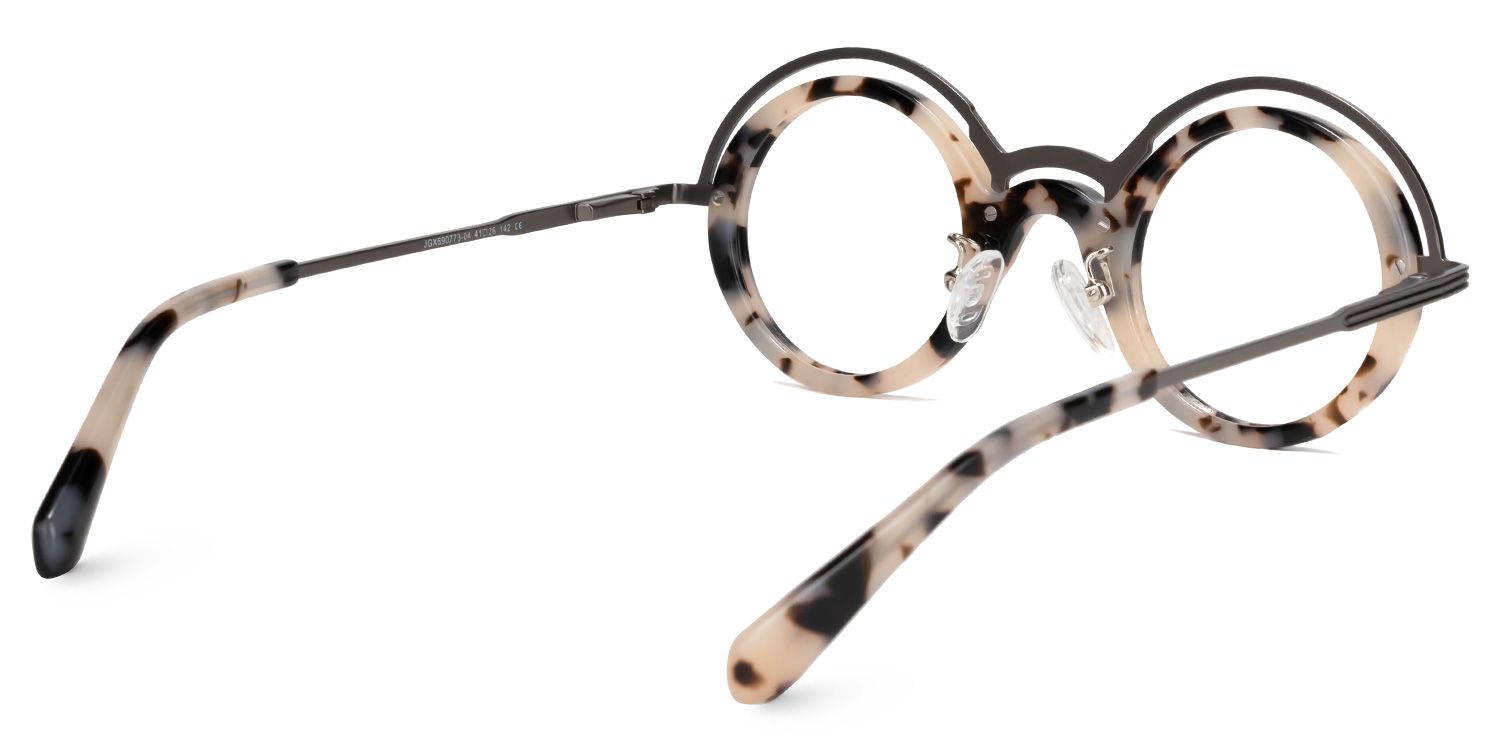 Suzzette Round Tortoise Glasses | ZEELOOL Canada3