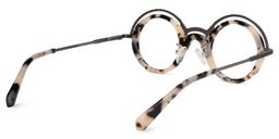 Suzzette Round Tortoise Glasses3