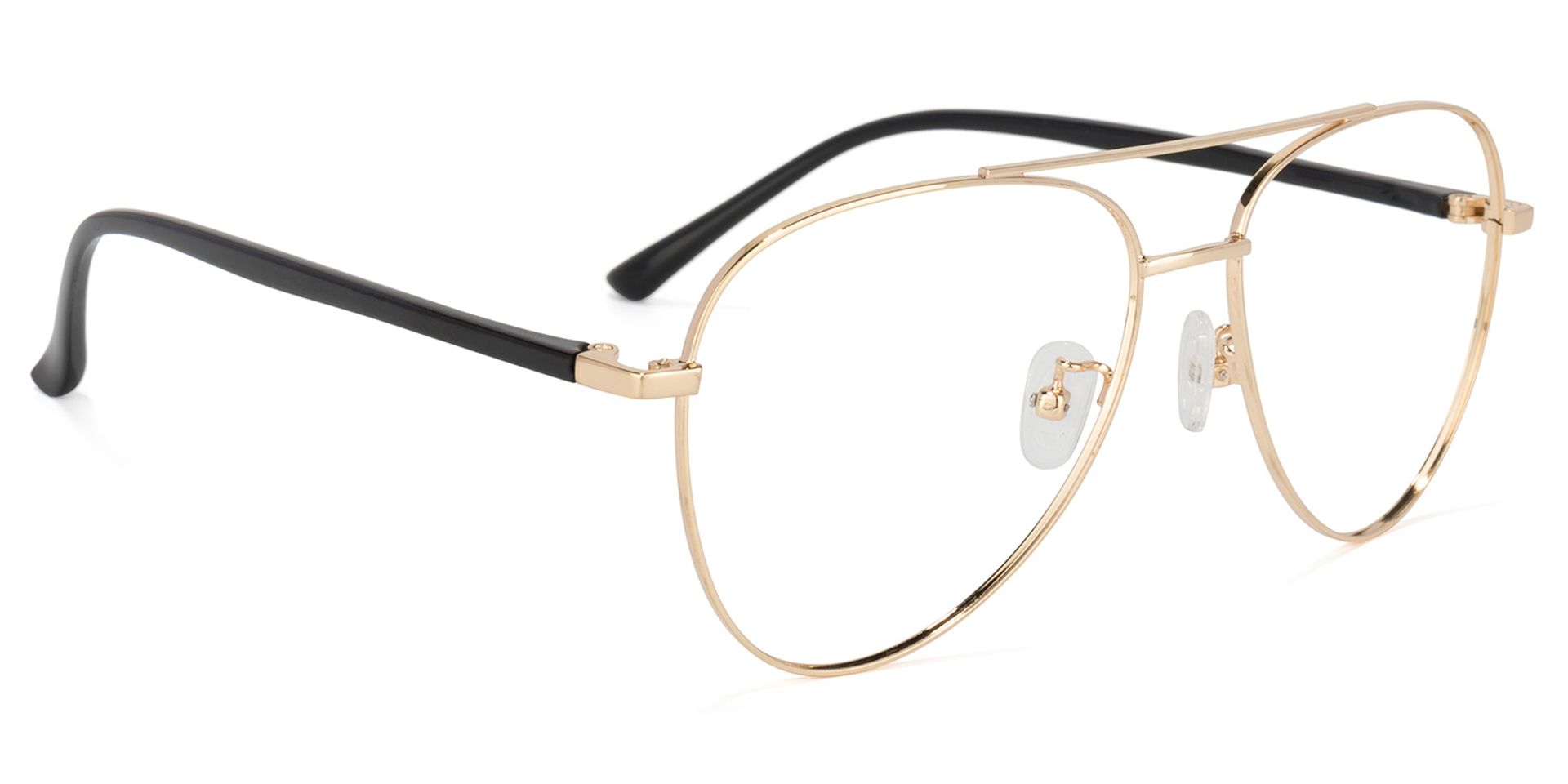 Paige Aviator Gold Glasses | ZEELOOL Canada2