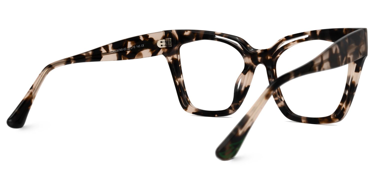 Domena Square Tortoise Glasses | ZEELOOL Canada3