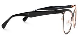 Madillo Cateye Black Glasses2