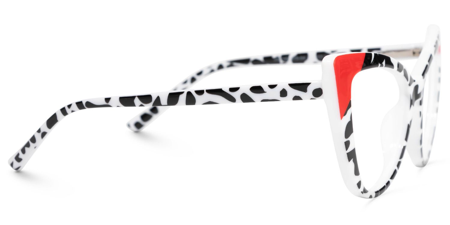 Chelsy Cateye Two-Tone Glasses | ZEELOOL Canada2