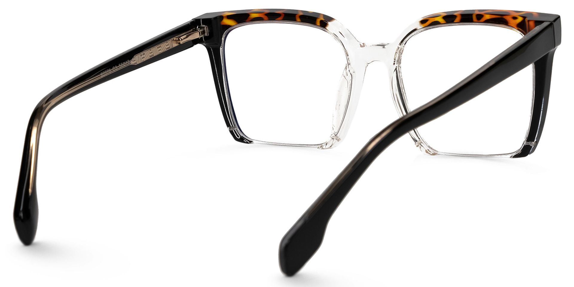 Misty Square Black Glasses | ZEELOOL Canada3